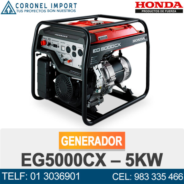 GENERADOR EG5000CX – 5KW