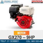 MOTOR GX270 – 9HP