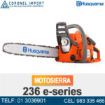 MOTOSIERRA HUSQVARNA 236 e-series