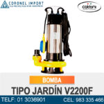 BOMBA TIPO JARDÍN V2200F