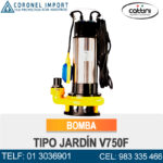 BOMBA TIPO JARDÍN V750F