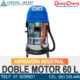 ASPIRADORA INDUSTRIAL DOBLE MOTOR 60 LITROS