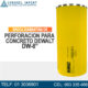 BROCA DIAMANTINA DE PERFORACION PARA CONCRETO DEWALT DW-8”