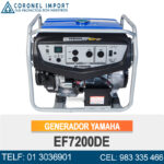 GENERADOR YAMAHA EF7200DE
