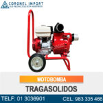 MOTOBOMBA AUTOCEBANTE TRAGASOLIDOS MTSH-13/4G