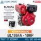 MOTOR PETROLERO BL186FA - 10HP