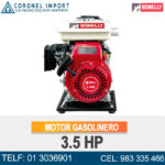 MOTOR GASOLINERO 3.5 HP