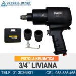 PISTOLA NEUMATICA 3/4¨ LIVIANA PSN120