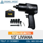 PISTOLA NEUMATICA 1/2¨ LIVIANA YNJ017