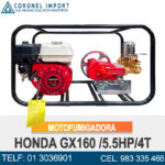 HONDA GX160 /5.5HP/CABEZAL: BONELLY BN30 FIERRO