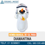 BOMBA MANUAL DE 12L PARA DIAMANTINAS