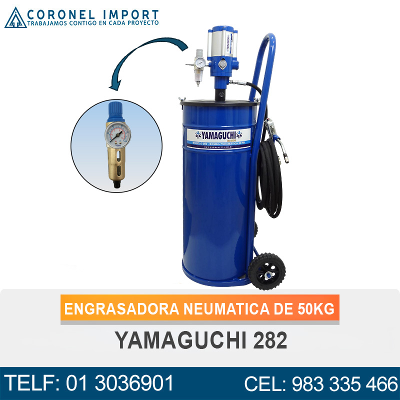 ENGRASADORA NEUMÁTICA DE 50 KG YAMAGUCHI 282
