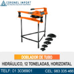 DOBLADOR DE TUBO HIDRÁULICO 12 TONELADAS HORIZONTAL