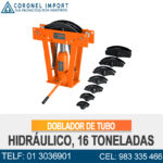 DOBLADOR DE TUBO HIDRÁULICO 16 TONELADAS