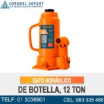 GATO HIDRÁULICO DE BOTELLA, 12 TON