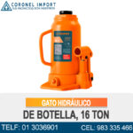 GATO HIDRÁULICO DE BOTELLA, 16 TON