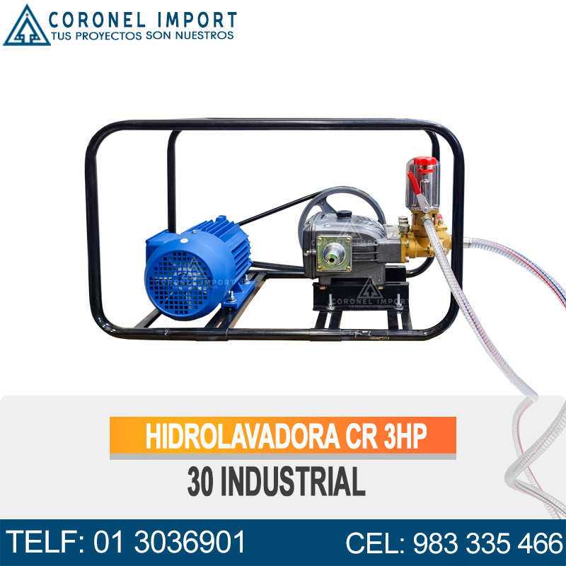HIDROLAVADORA CR3 HP-30 INDUSTRIAL