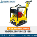 PLANCHA COMPACTADORA REVERSIBLE MOTOR CR 5.5 HP
