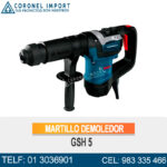 MARTILLO DEMOLEDOR GSH 5