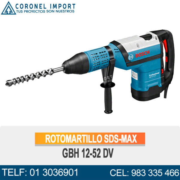ROTOMARTILLO SDS-MAX GBH 12-52 DV