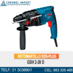 ROTOMARTILLO SDS-PLUS GBH 2-20 D