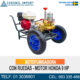 MOTOFUMIGADORA CON RUEDAS MOTOR HONDA 9 HP