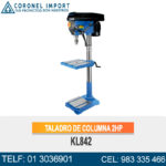 TALADRO DE COLUMNA 2HP KL842