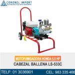 MCHP160-533C MOTOFUMIGADORA ESTACIONARIA CON CARRETA