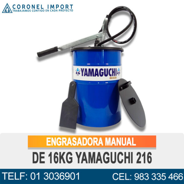ENGRASADORA MANUAL DE 16KG YAMAGUCHI 216