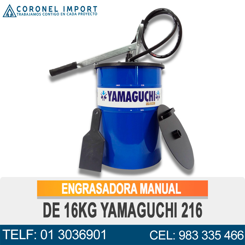ENGRASADORA MANUAL DE 16KG YAMAGUCHI 216