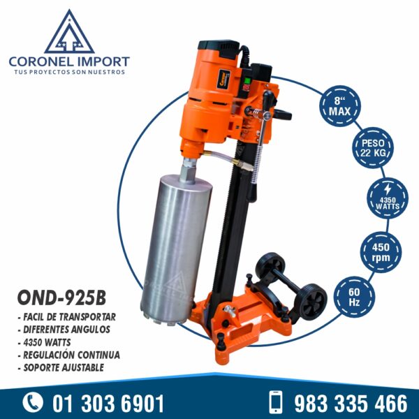PERFORADORA DIAMANTINA - MODELO OND-925B