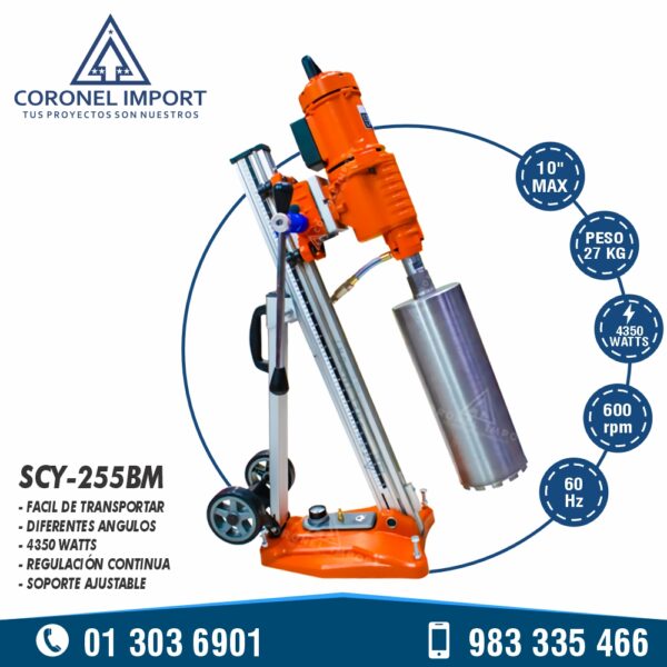 PERFORADORA DIAMANTINA - MODELO SCY-255BM