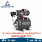 XKJ: BOMBA JET EN EQUIPO HIDRONEUMATICO MONOFASICO LEO 220V