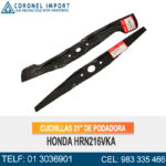 CUCHILLAS 21″ DE PODADORA HONDA HRN216VKA