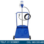 ENGRASADORA NEUMATICA YAMAGUCHI 280 DE 200KG INCLUYE COCHE