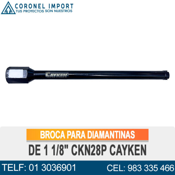 BROCA PARA DIAMANTINAS DE 1 1/8" CKN28P CAYKEN