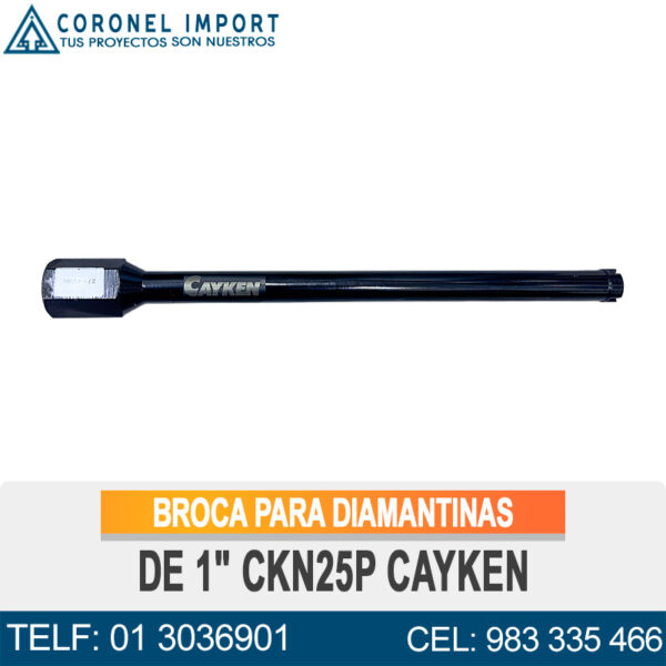 BROCA PARA DIAMANTINAS DE 1" CKN25P CAYKEN
