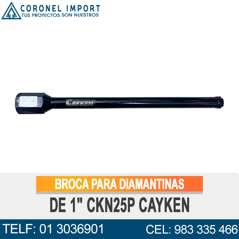 BROCA PARA DIAMANTINAS DE 1" CKN25P CAYKEN