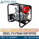 MOTOBOMBA DE GRAN CAUDAL AUTOCEBANTE DIESEL 4"X 4″RA40-10HP RIPPER