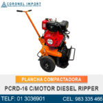 PLANCHA COMPACTADORA PCRD-16 C/MOTOR DIESEL RIPPER