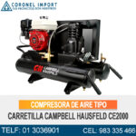 COMPRESORA DE AIRE TIPO CARRETILLA CAMPBELL HAUSFELD CE2000