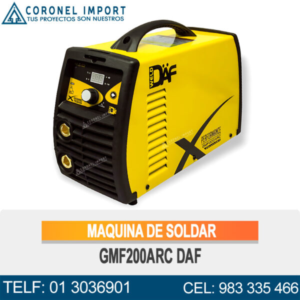 MAQUINA DE SOLDAR GMF200ARC DAF