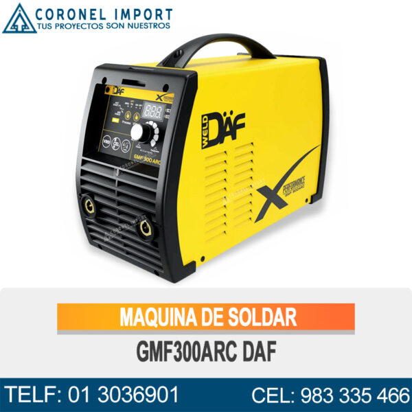 MAQUINA DE SOLDAR GMF300ARC DAF