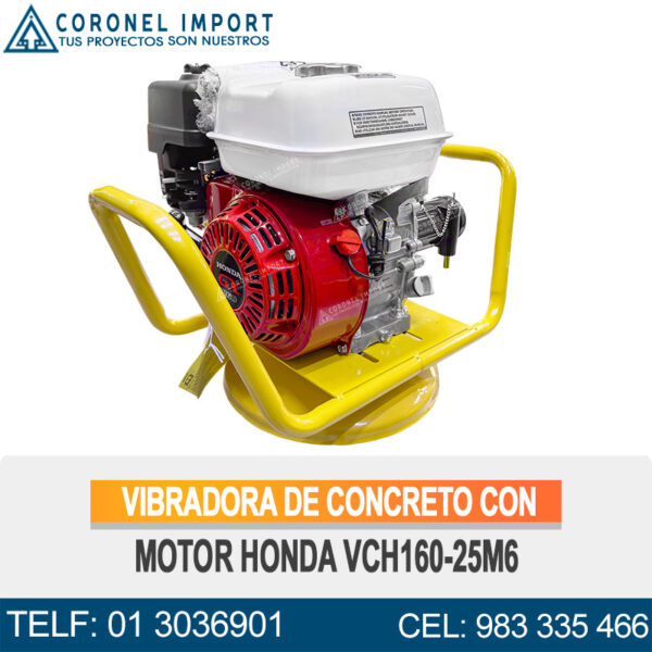 VIBRADORA DE CONCRETO CON MOTOR HONDA VCH160-25M6