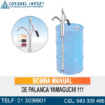 BOMBA MANUAL DE PALANCA YAMAGUCHI 111