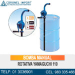 BOMBA MANUAL ROTATIVA YAMAGUCHI 110