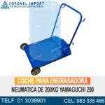 COCHE PARA ENGRASADORA NEUMATICA DE 200KG YAMAGUCHI 200