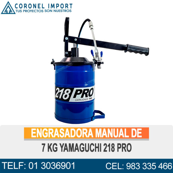 ENGRASADORA MANUAL DE 7 KG YAMAGUCHI 218 PRO