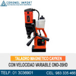TALADRO MAGNETICO CAYKEN CON VELOCIDAD VARIABLE OND-35HD