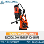 TALADRO MAGNETICO CAYKEN ELICOIDAL CON REVERSA SCY-2800RE